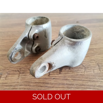 1970s Ceriani Fork Ears Headlight Mounts 35mm